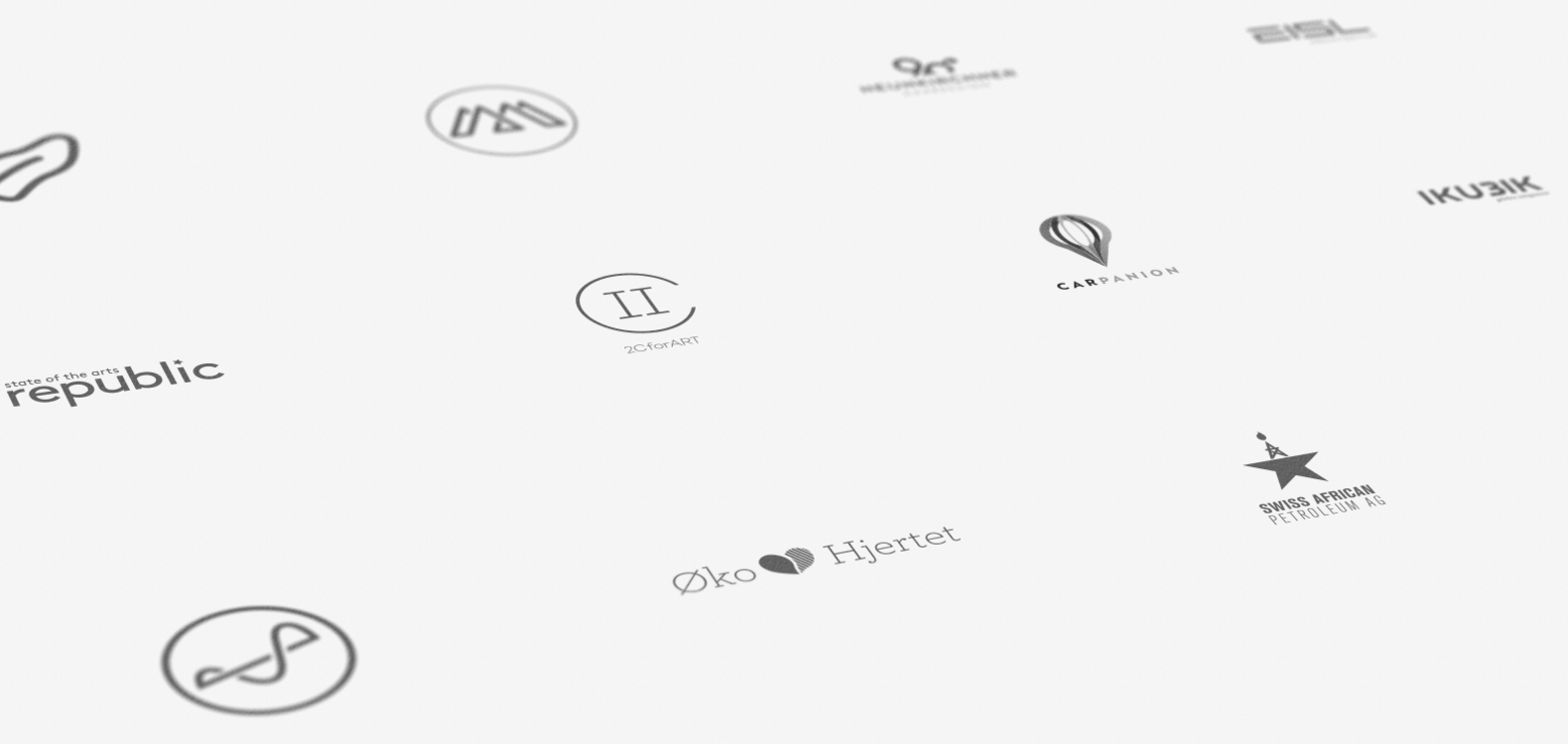 Grafikdesign: Logo- und Schriftdesign, Entwicklung für diverse Kunden